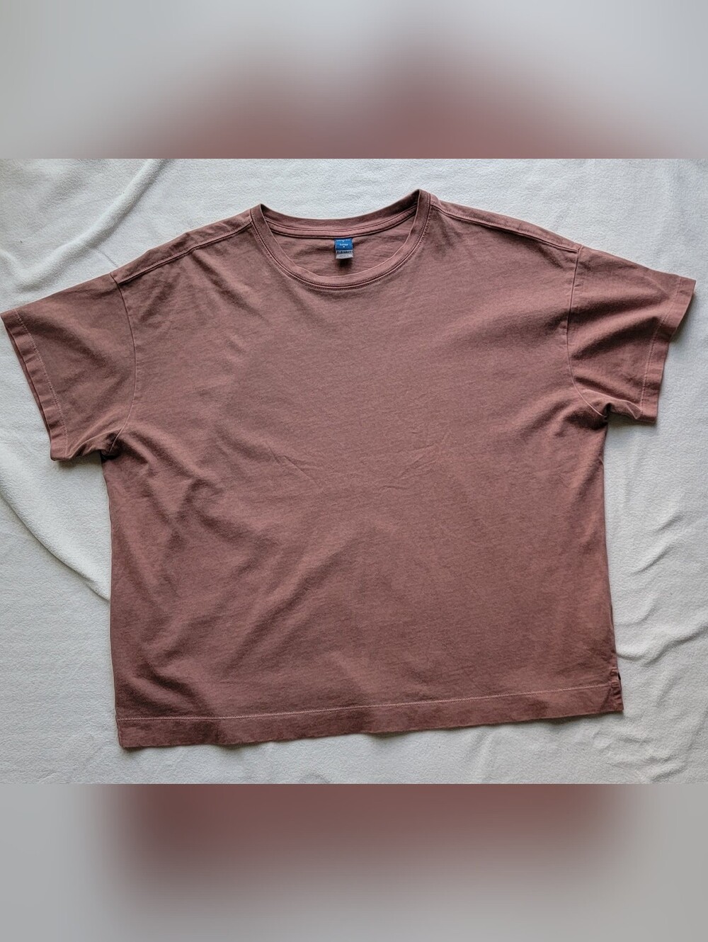 Boxy Coffee And Milk Tee